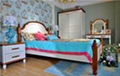 Kids pine wood bed 2