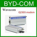 wavecom Q2303A GSM modem for RS232 SMS message sending report machine Bulk messa