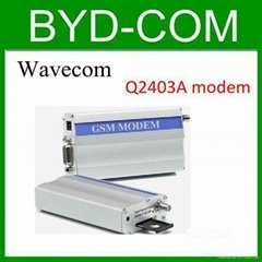 wavecom Q2403A GSM modem for RS232 industrial report equipment 14.4 kbit/s