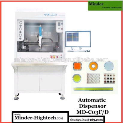 Dam dispenser for LED Microelectronics