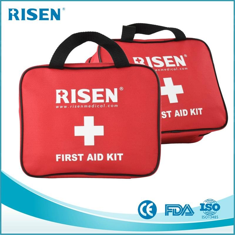 Hot selling portable travel medical bag auto first aid kit 3