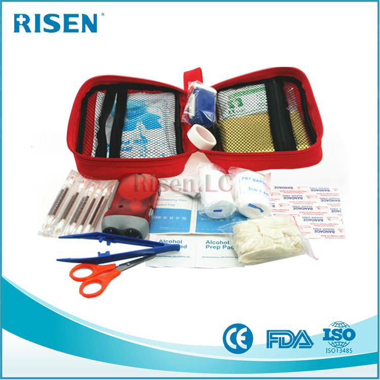 Outdoor travel medical survival kit first aid kit bag 5