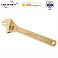  Non sparking Be-Cu al-br adjustable wrench