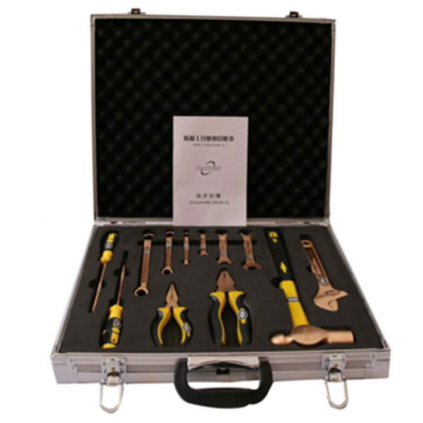 Non sparking tool sets beryllium copper oil sets