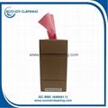 X80 Heavy Duty Cellulose Polyester Industrial cleaning wipes nonwoven fabric 3