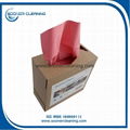 X80 Heavy Duty Cellulose Polyester Industrial cleaning wipes nonwoven fabric 4
