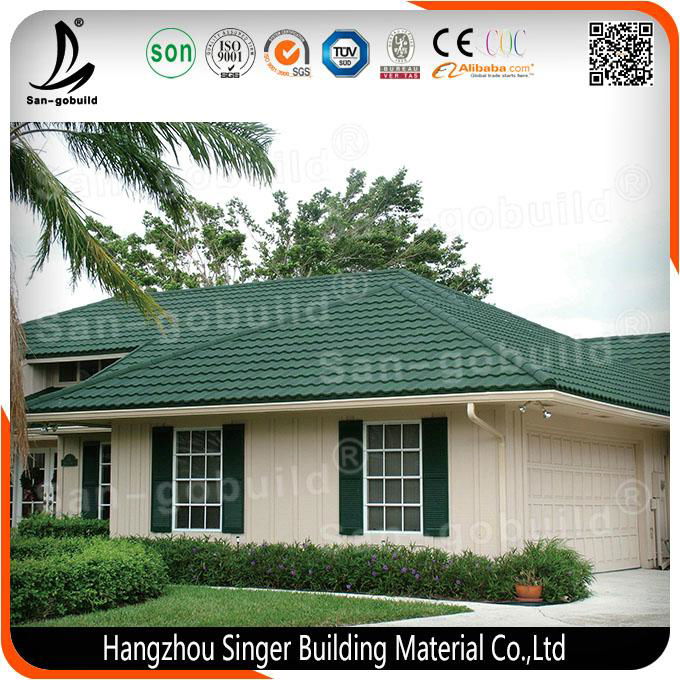 Chinese SGB Brand Corrugated Metal Roofing Sheets Bent Type Steel Roof Tiles 4