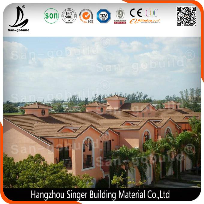 1340*420mm Size Galvanized Steel Metal Bent Tiles Type Roof Insulation 2