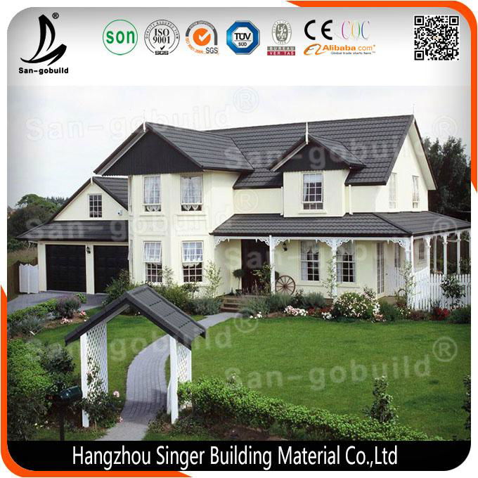 China Supplier Zinc Aluminium Material Roof Tiles For Sale 4