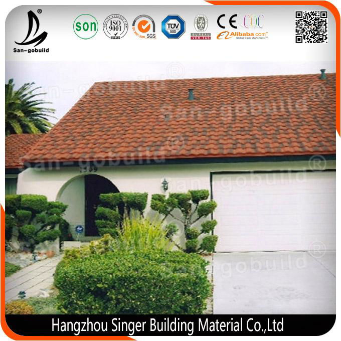 China Supplier Zinc Aluminium Material Roof Tiles For Sale 5