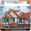 Roofing Building Material Bent Types Lowest Colorful Stone Coated Roof Tiles 2