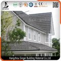 Color Galvanized Steel Material Lowest Stone Coated Metal Roof Tile For Sale