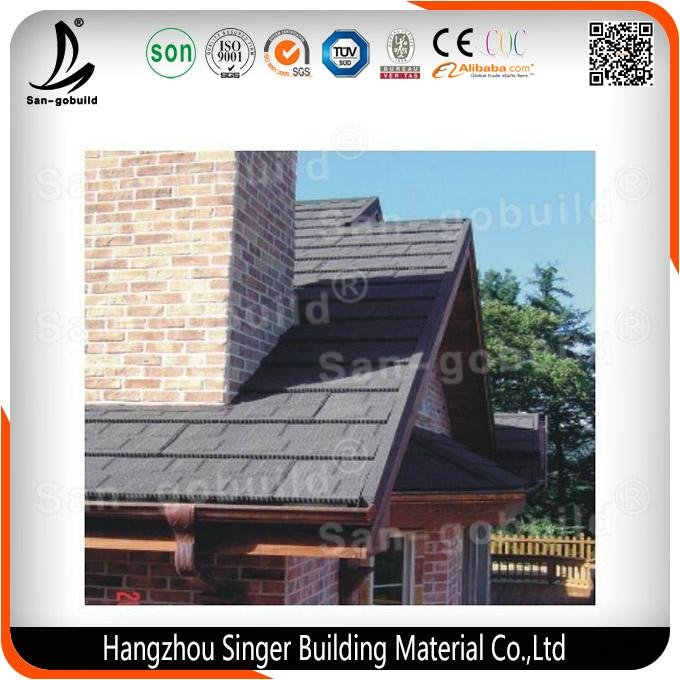 Hot Sale China Factory Fire Resistance Sand Chips Stone Metal Roof Sheets