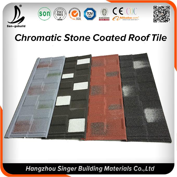 Hot Sale China Factory Fire Resistance Sand Chips Stone Metal Roof Sheets 5