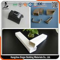 Construction Material Hot Sale 5.2 inch K-style Plastic Rain Gutter and Downspou 4