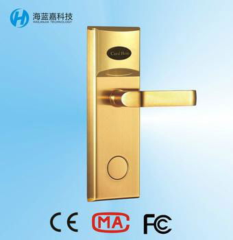 USB RF key card hotel lock encoder 5 latch lock