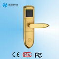 Fashion hotellock with key card locking