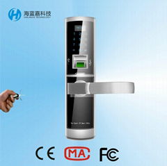 High security sliver safe keyless door locks for home