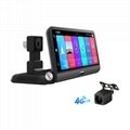 Phisung P03 8inch android 8.1 2+32G dashboard car camera with GPS navigation wif