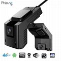 Phisung T2 4G car dvr camera dash cam auto video recorder WiFi GPS Front& inner 