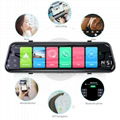  Phisung Z55 10inch android 8.1 2+16G mirror car video recorder WIFI bluetooth 4 5