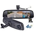  3 cams record android 5.1 car video recorder with 8inch adas wifi GPS navigatio