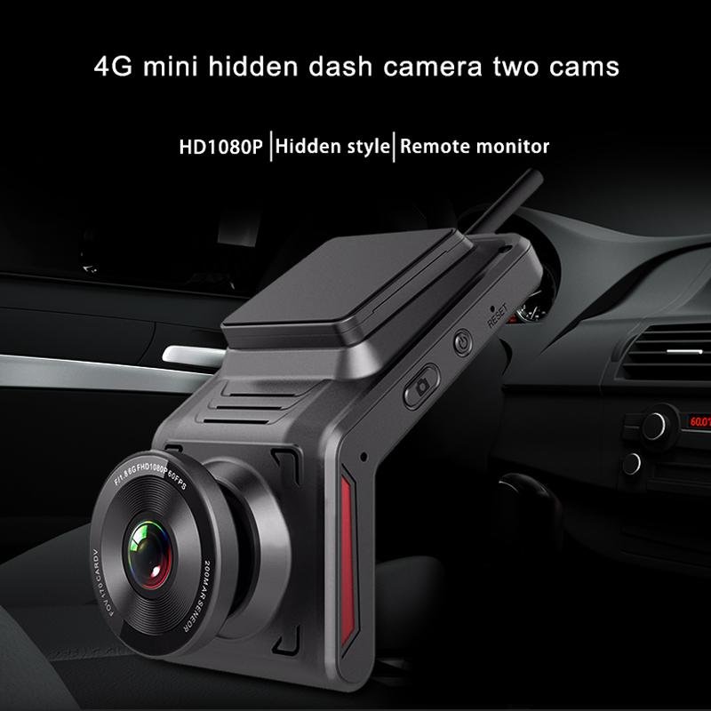 Phisung K18 mini 4G dash camera dual lens gps tracking fit cmsv6/cmsv7 tracking  2