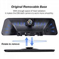 Phisung Q98 10inch android 8.1 car video recorder 4G ADAS dual lens HD1080P GPS  2