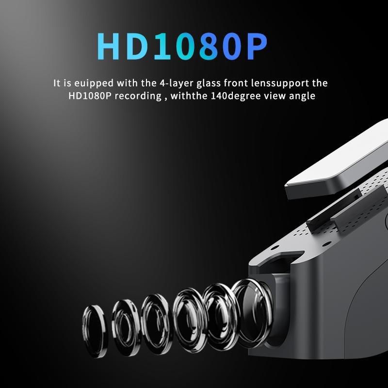 Phisung K19 4G dash camera for fleet management GPS tracking WIFI dual lens HD10 5