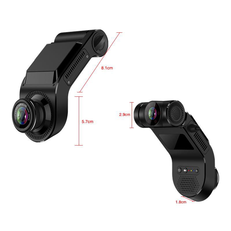 Phisung T5 dual cams mini 4g dash camera for fleet management on cmsv6 4