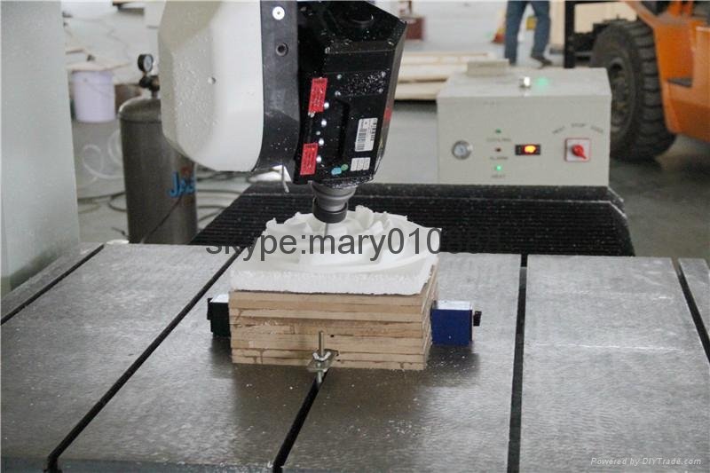 Chinese Five axis cnc router engraving machine PM1224 4