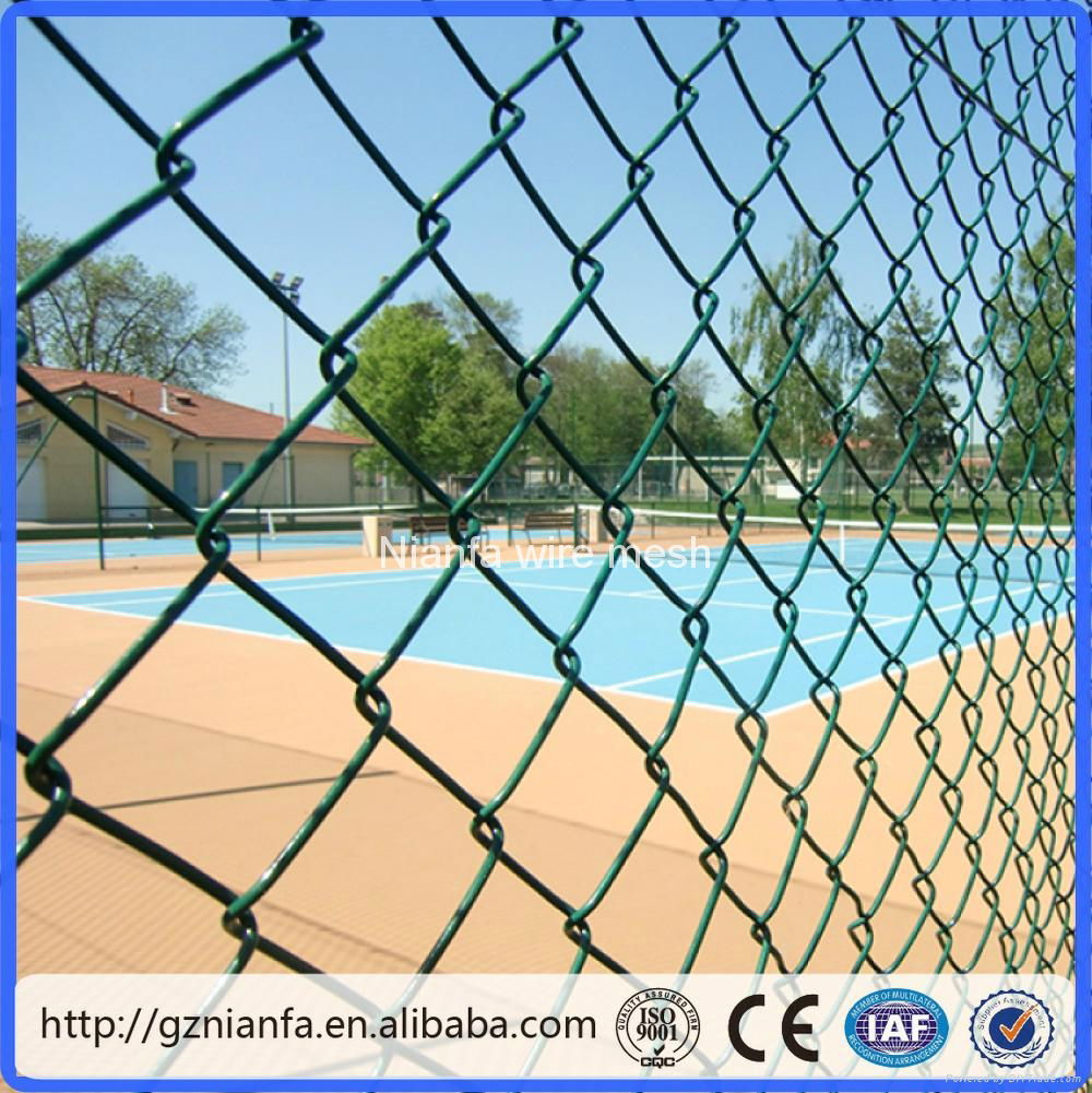 Galvanized/PVC coated Chain Link Mesh(Guangzhou Factory) 3