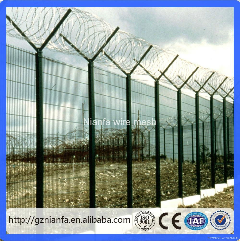 Low price pvc coated safty concertina razor barbed wire fence spools(Guangzhou F 5