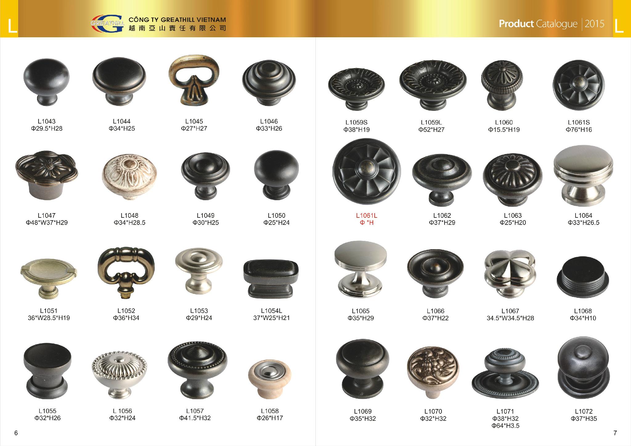 Decorative Hardware (Vietnam Manufacturer) Furniture Parts