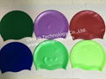 silicone swim caps