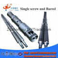 twin conical screw barrel made in china 2