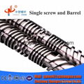 extruder conical twin screw barrel