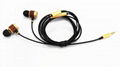 Super sound magic wood bamboo earphone headphone 1