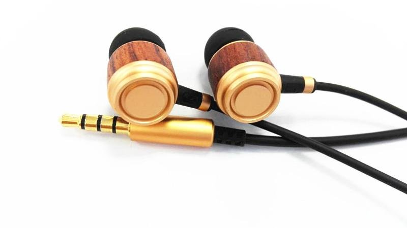 Super sound magic wood bamboo earphone headphone 4
