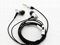  2016 High Quality Metal Earphone With Mic Sound Stereo IN-Ear Wired Earphones 3