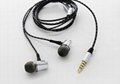  2016 High Quality Metal Earphone With Mic Sound Stereo IN-Ear Wired Earphones 5