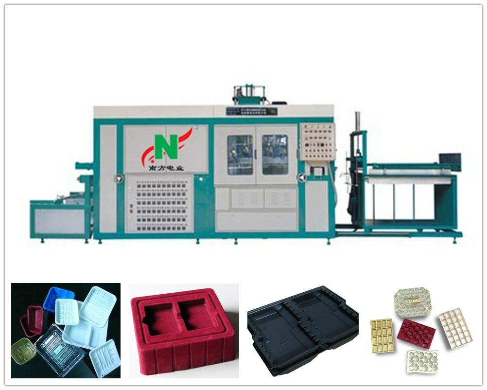 Fully automatic disposable plastic cup making machine vacuum form machine