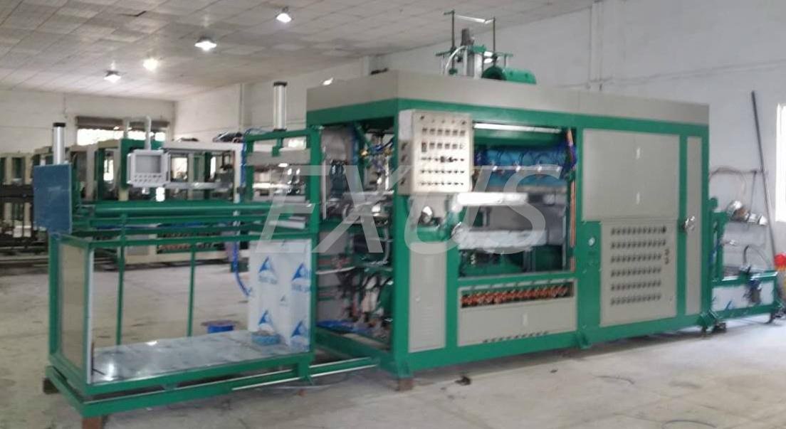 Fully automatic disposable plastic cup making machine vacuum form machine 5