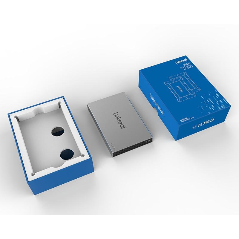 2.5" SATA to USB3.1 External hard disk Mobile HDD Enclosure 5