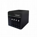 Linkreal 4 bays Desktop NAS network attached storage isics server 2