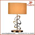 Metal  table  lamp