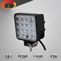 High quality 5inch 12v 48w IP67 waterproof led work light for offroad trucks