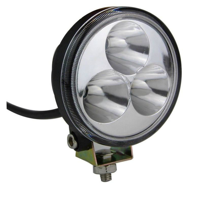 3inch Round Automotive 9W LED Work Light Truck Trailer Side Marker Light 2