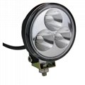 3inch Round Automotive 9W LED Work Light Truck Trailer Side Marker Light