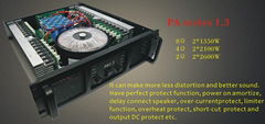 KTV Professional High Power Amplifier